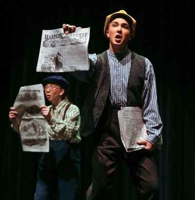 Photo from "Meet Mr. Lincoln," Academy of Children's Theatre of Richland, Washington